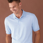 Horizontal Feeder Stripe Performance Sport Shirt